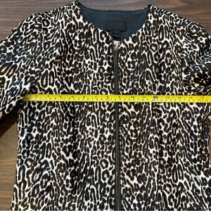 Rare J. Crew Collection Calf Hair Leopard Jacket